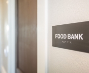 food bank signage