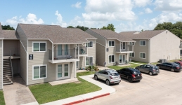 Two story apartment building
