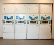 eight stackable dryers