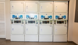 eight stackable dryers