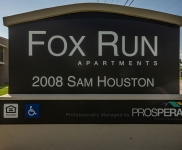Fox Run Monument sign